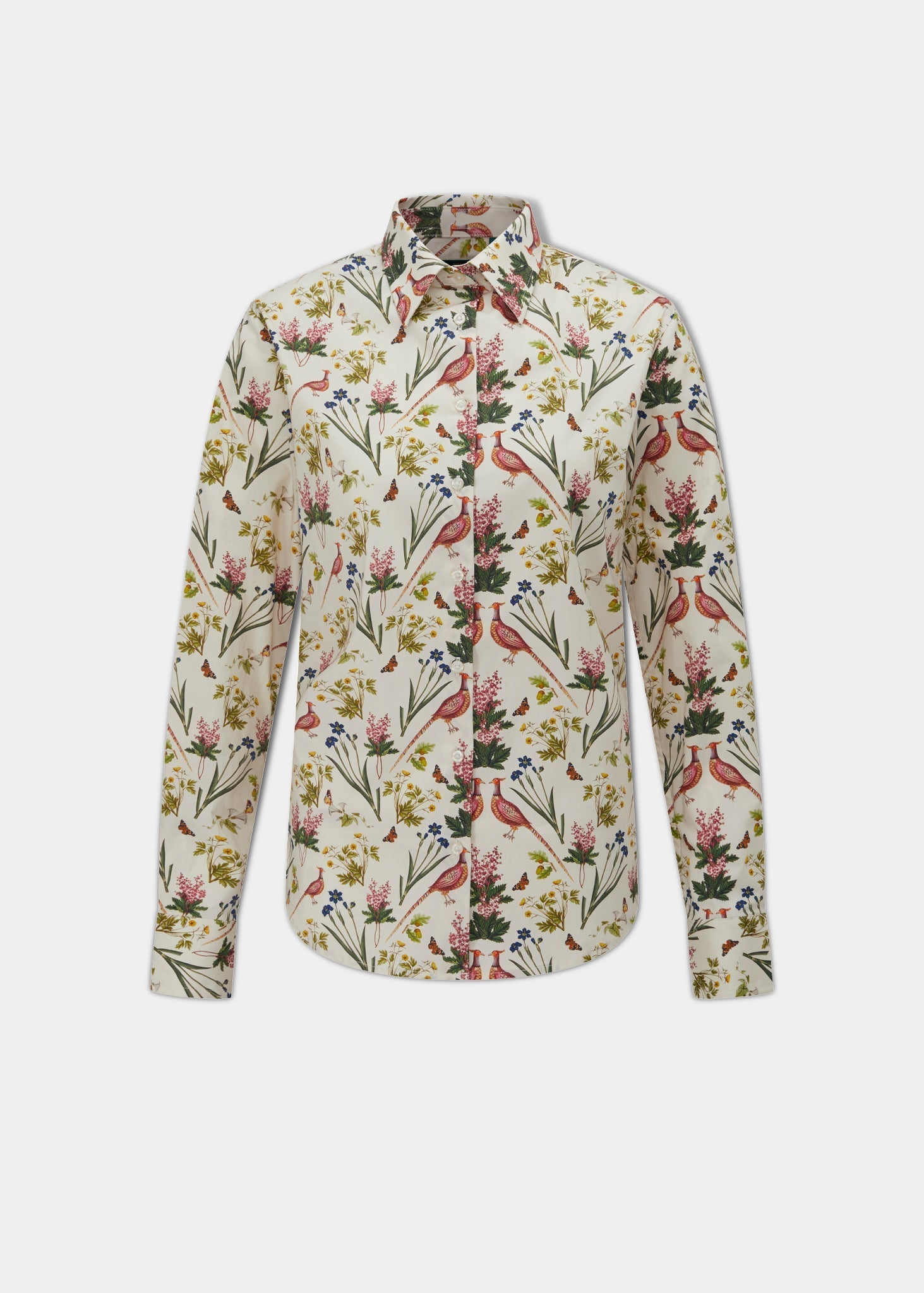 Lawen Ladies Printed Cotton Shirt
